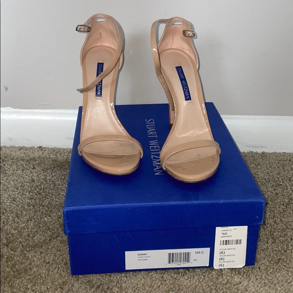 Like New Nudist Adobe Patent leather size 6.